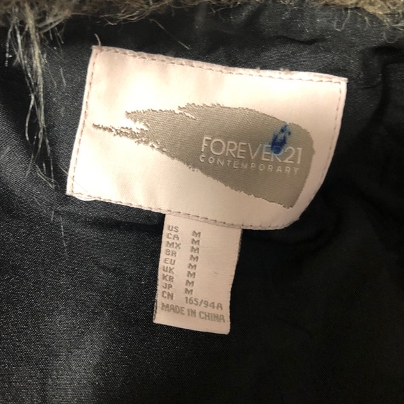 Forever 21 Faux Fur Open Front Vest - Picture 13 of 13